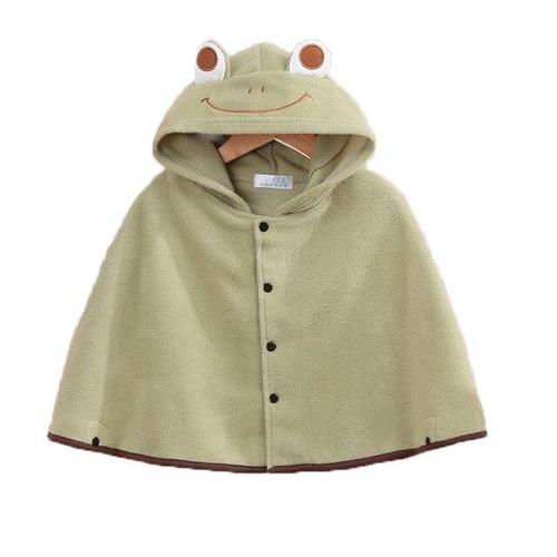 Poncho Coton Bébé Capuche – Image 4