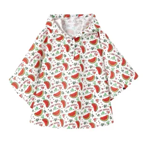 Poncho blanc pour enfant