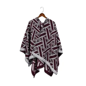 Poncho cachemire femme