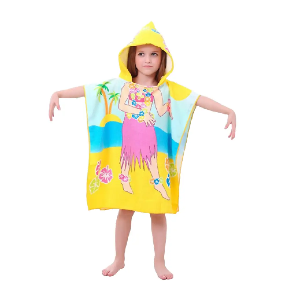 Poncho cape de plage enfants – Image 3