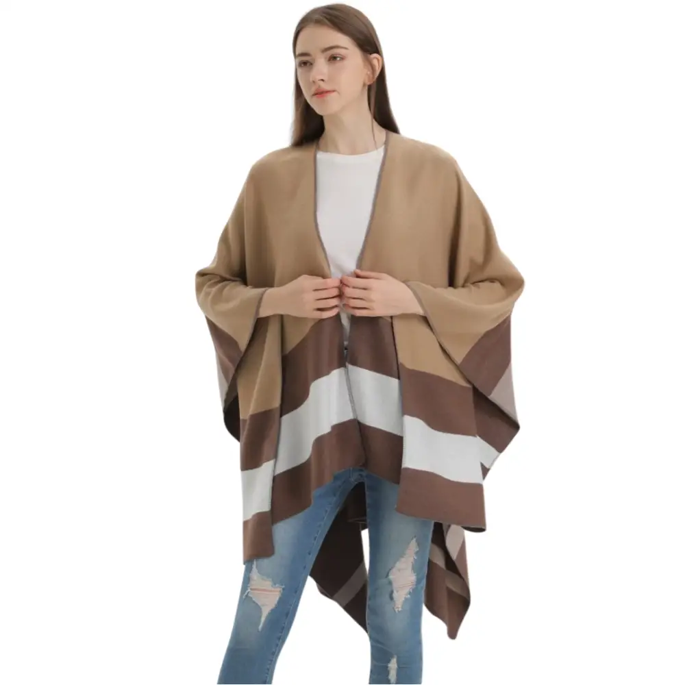 Poncho cape élégant pour femme – Image 3