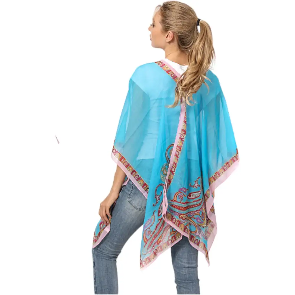 Poncho cape femme d'été – Image 5