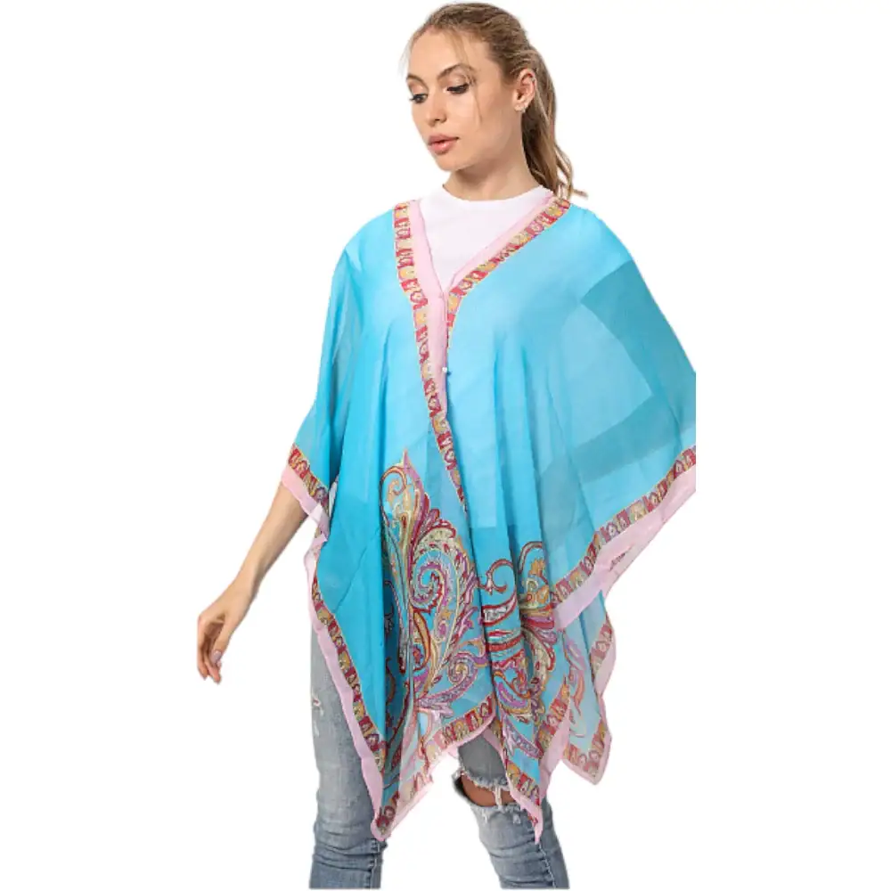 Poncho cape femme d'été – Image 6