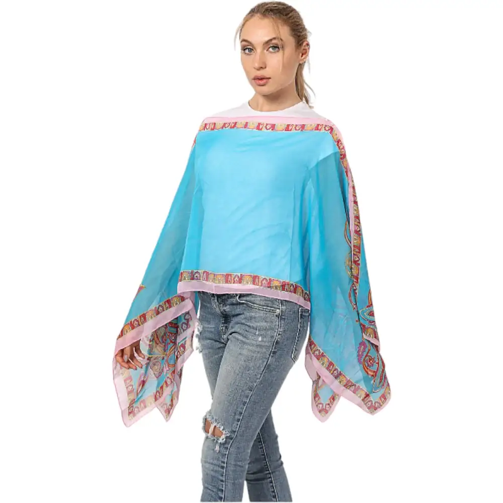 Poncho cape femme d'été – Image 7