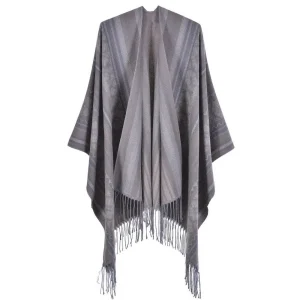 Poncho cape hiver femme