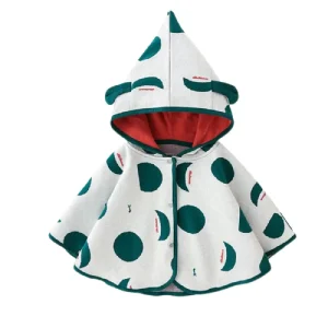 Poncho chaud enfant