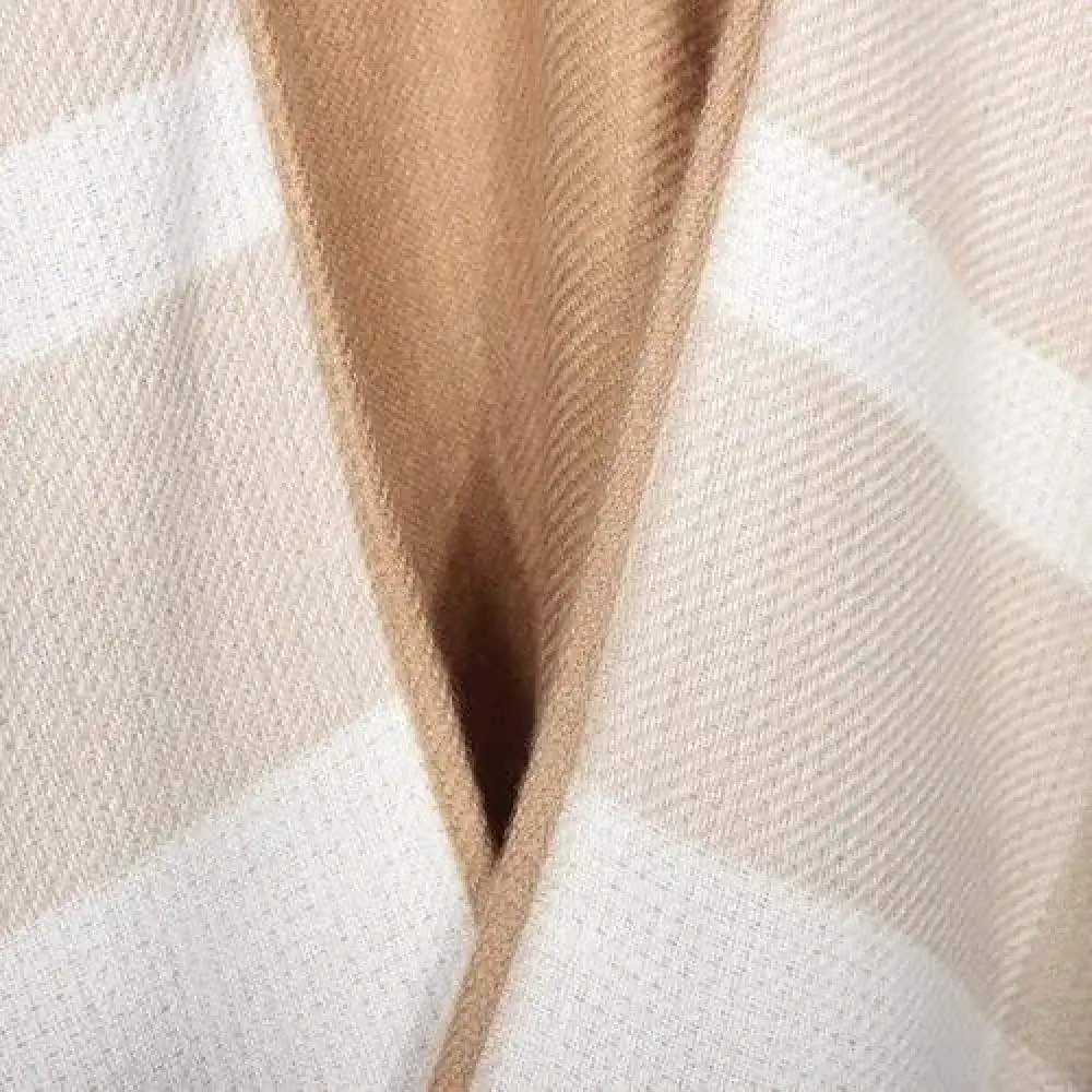 Poncho Chic Femme Beige – Image 4