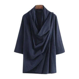 Poncho coton homme