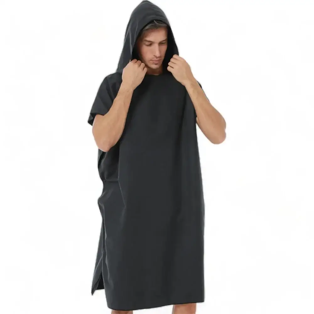 Poncho de bain adulte avec capuche – Image 5