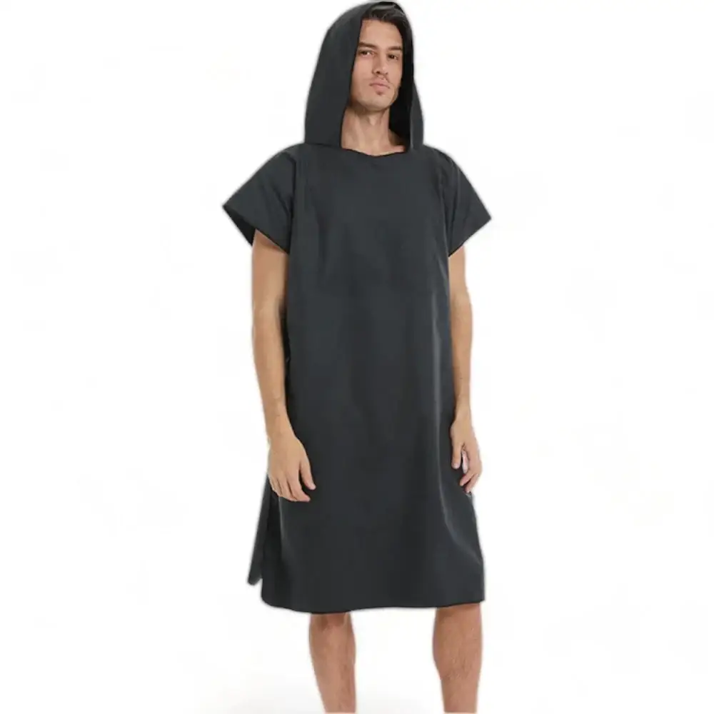 Poncho de bain adulte avec capuche – Image 2