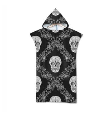 Poncho de bain adulte en éponge – Image 2