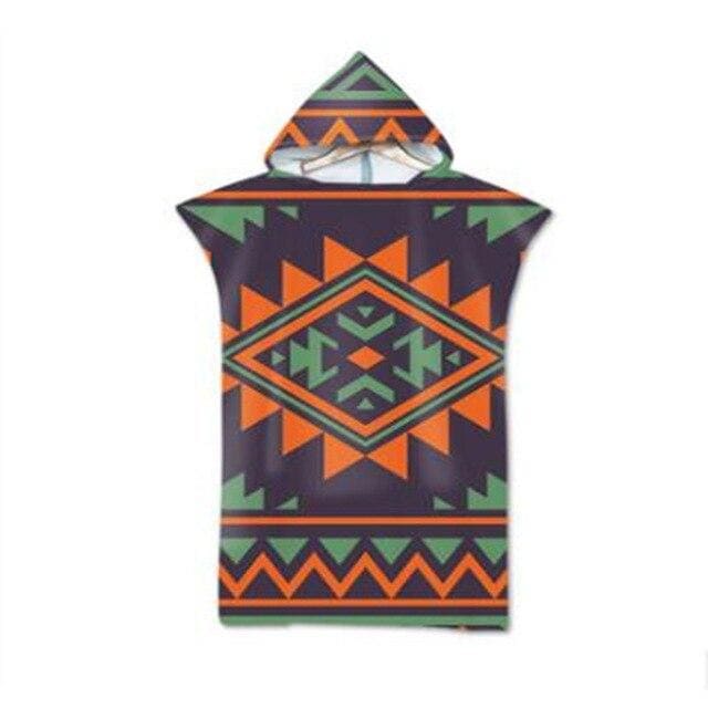 Poncho de bain adulte en éponge – Image 7