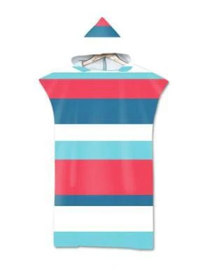 Poncho de bain adulte en éponge – Image 8