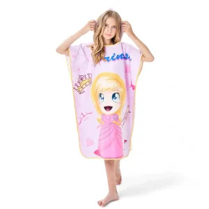 Poncho de bain fille