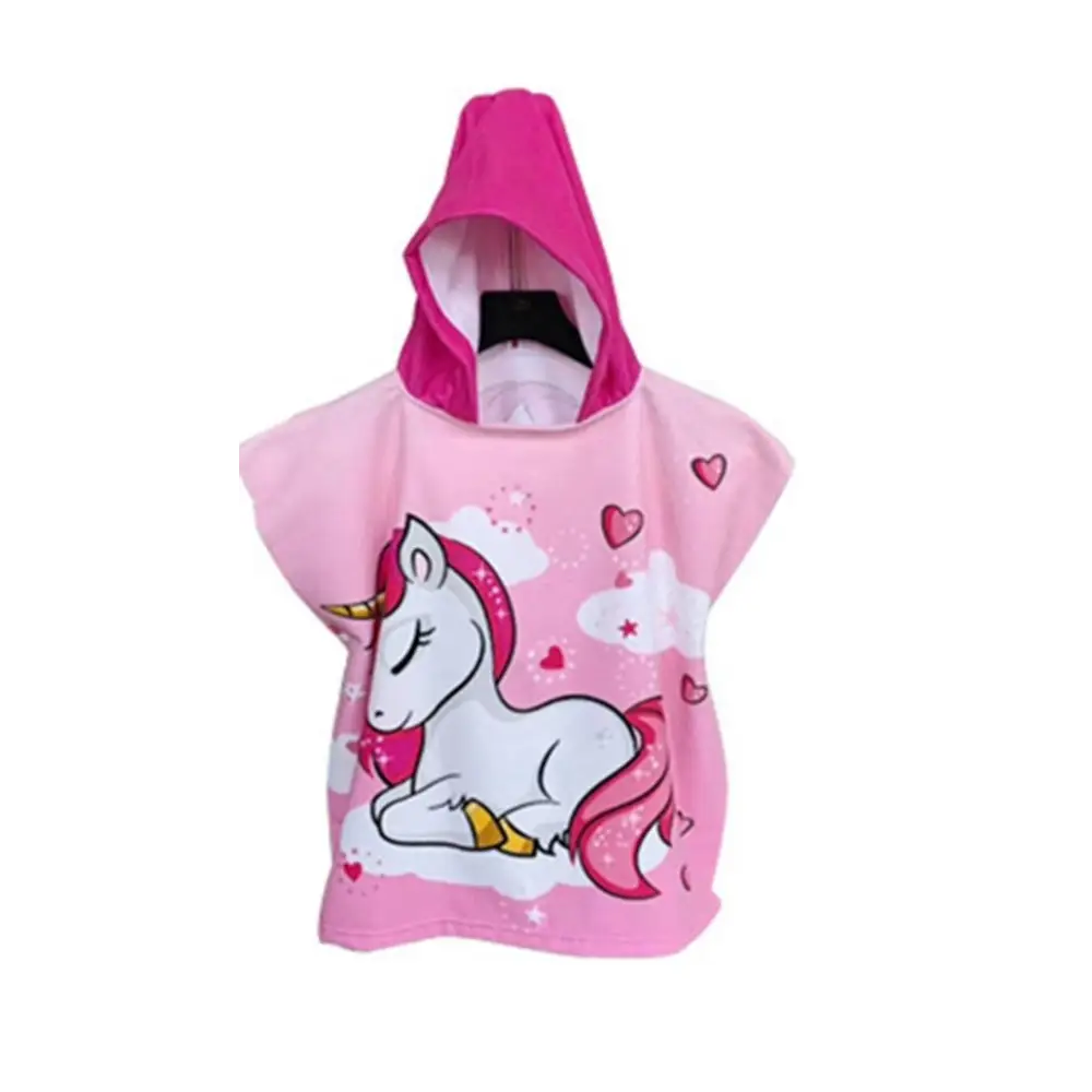 Poncho de bain pour petite fille – Image 4