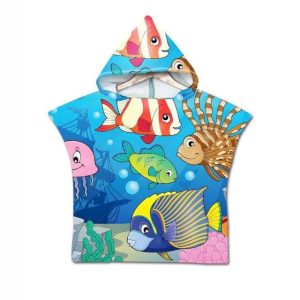 Poncho de plage bébé