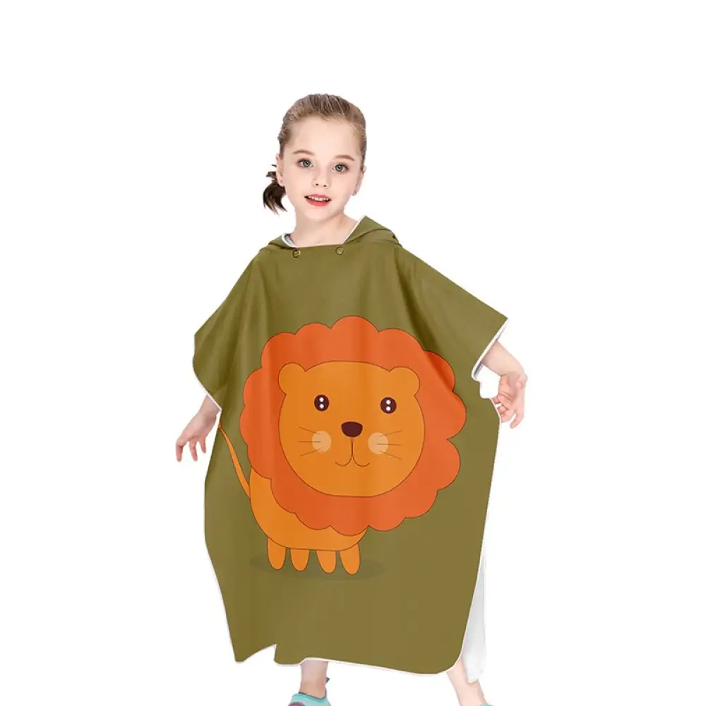 Poncho de plage enfant coton – Image 9