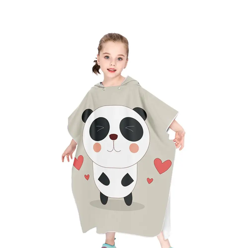 Poncho de plage enfant coton – Image 7