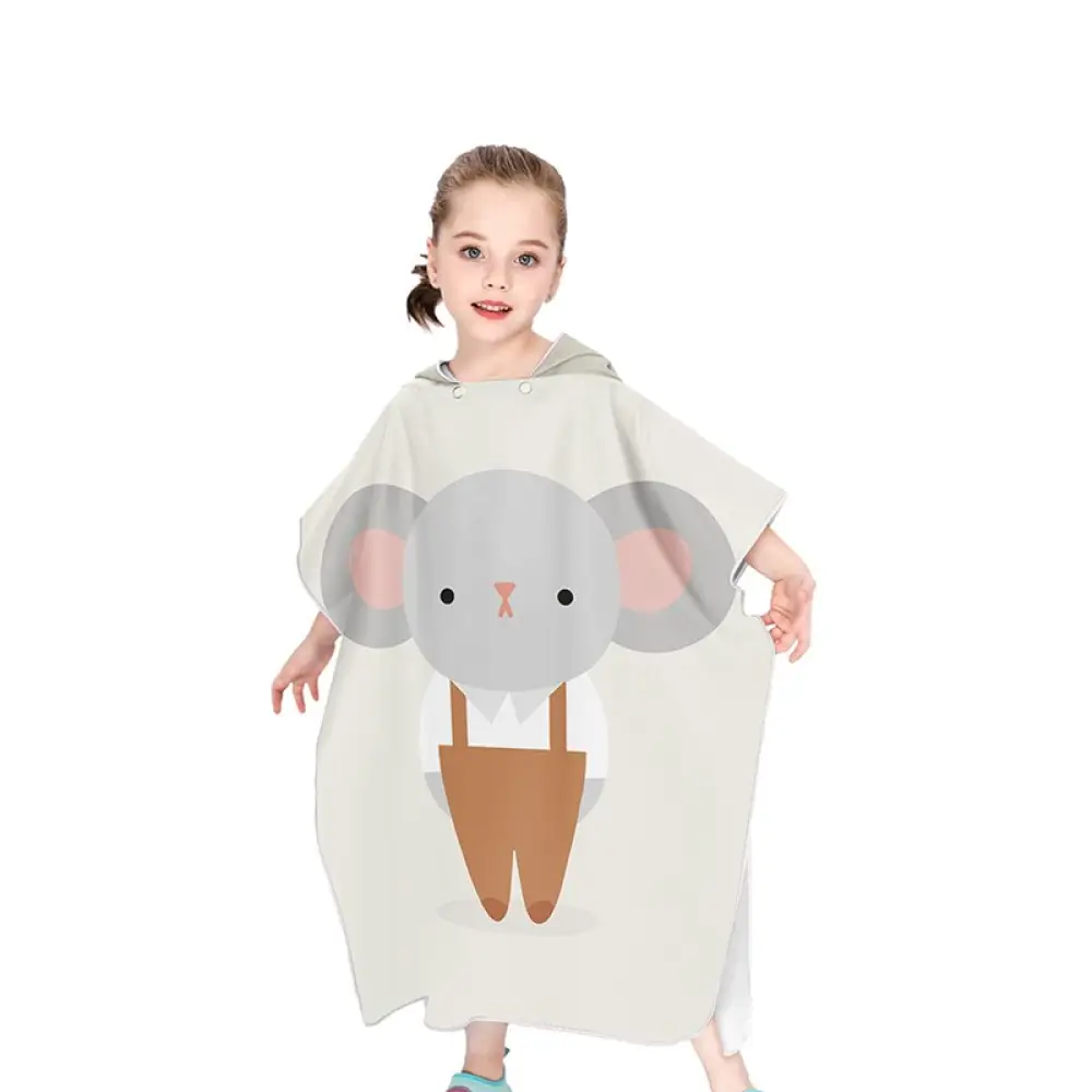 Poncho de plage enfant coton – Image 8