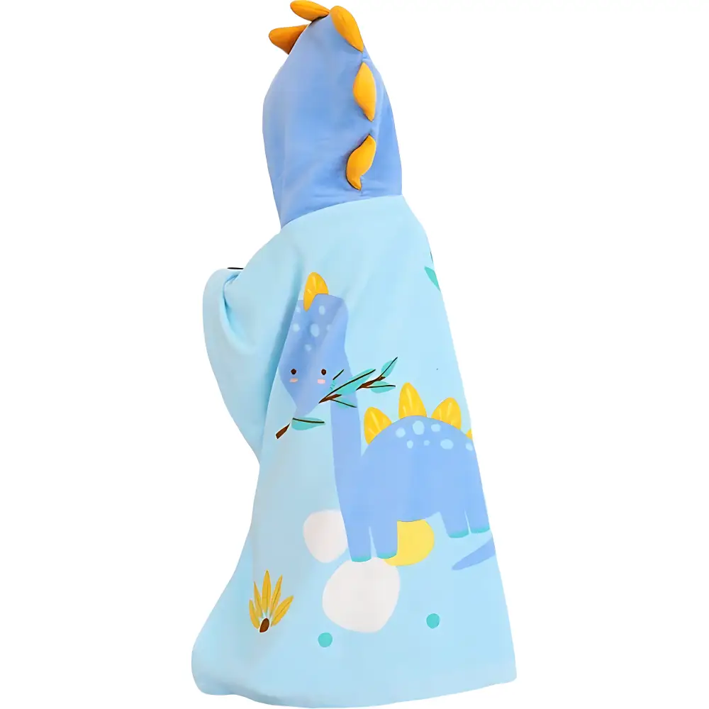 Poncho de plage enfant en coton – Image 5