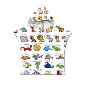 Poncho de plage enfant