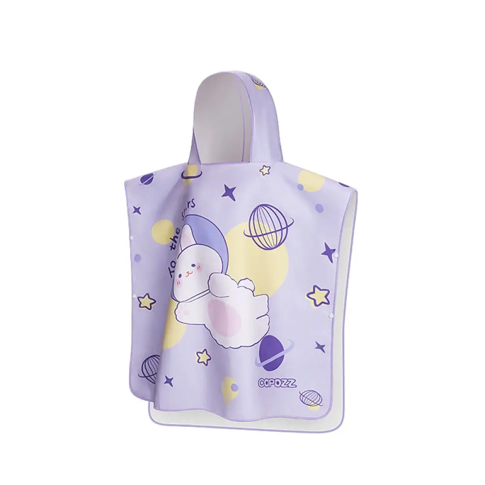 Poncho d'intérieur enfant de bain – Image 4
