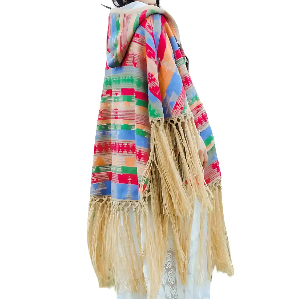 Poncho en laine pour femme – Image 3