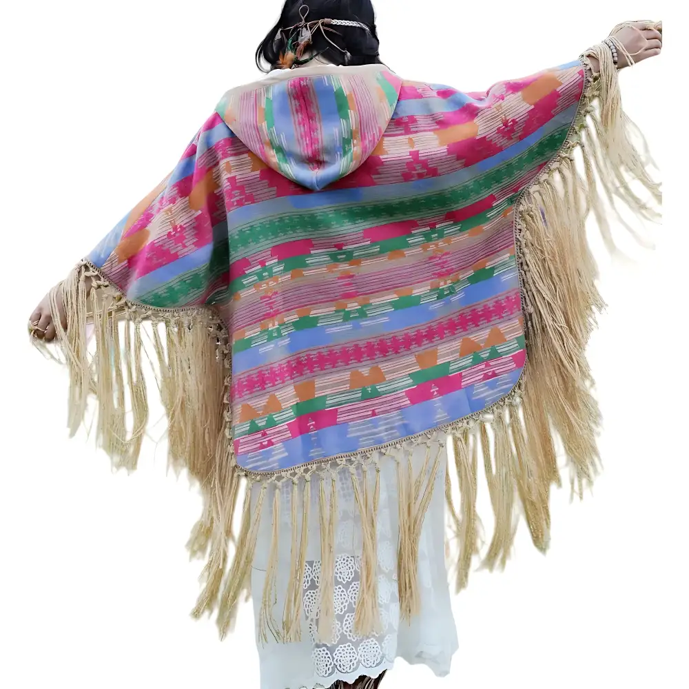 Poncho en laine pour femme – Image 4