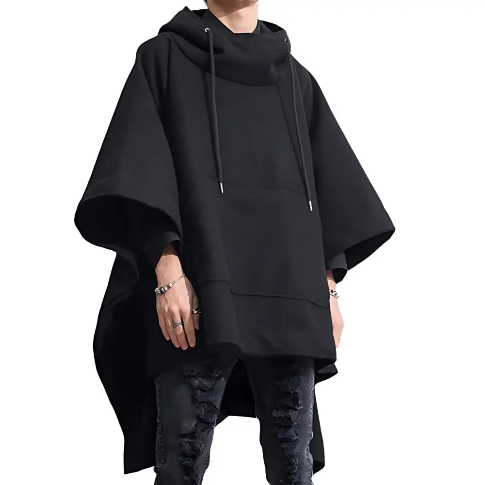 Poncho en laine pour homme – Image 3