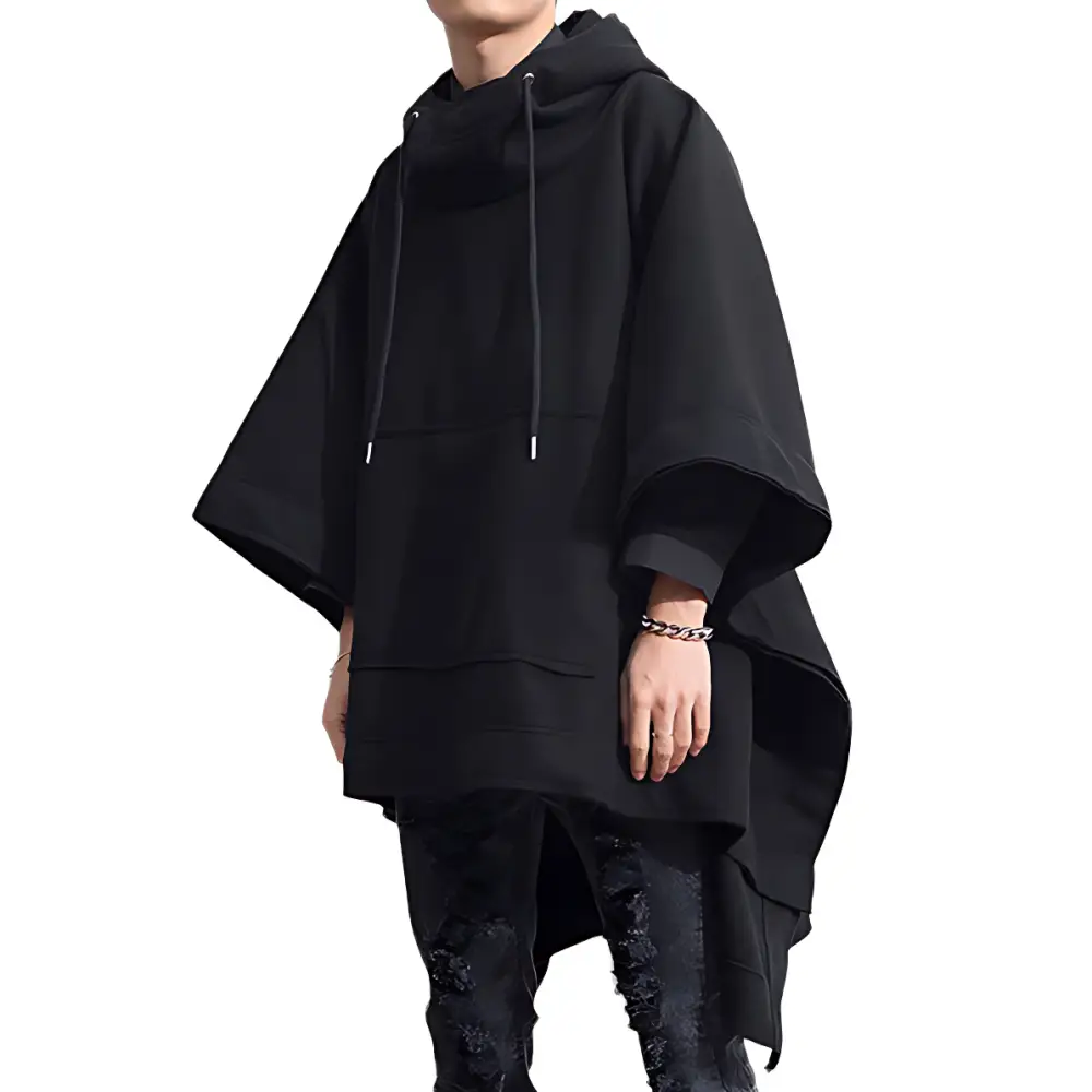 Poncho en laine pour homme – Image 4
