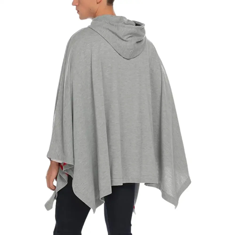 Poncho en polaire homme – Image 8