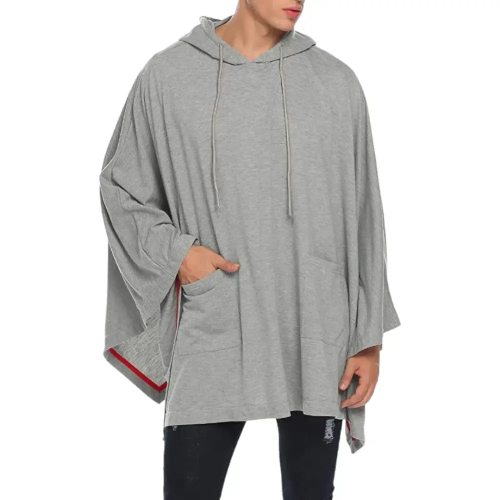 Poncho en polaire homme – Image 9
