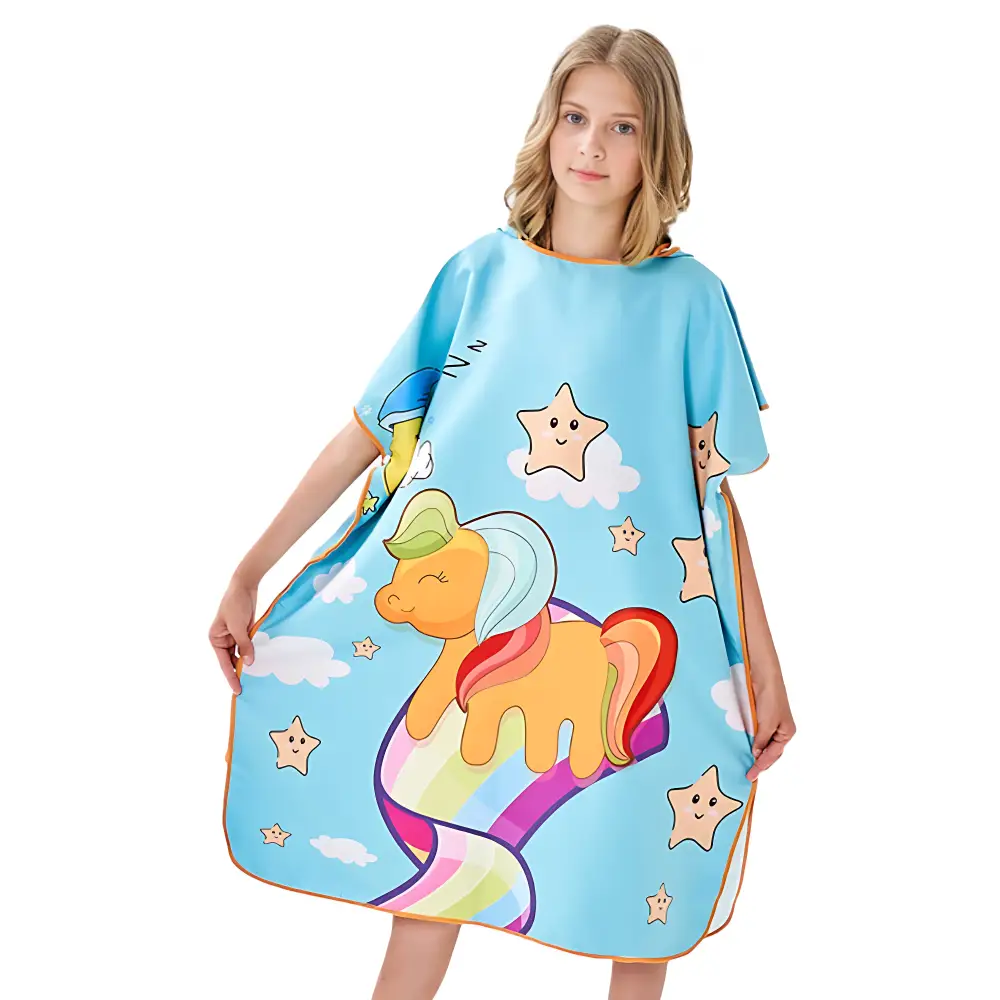 Poncho enfant de bain – Image 2