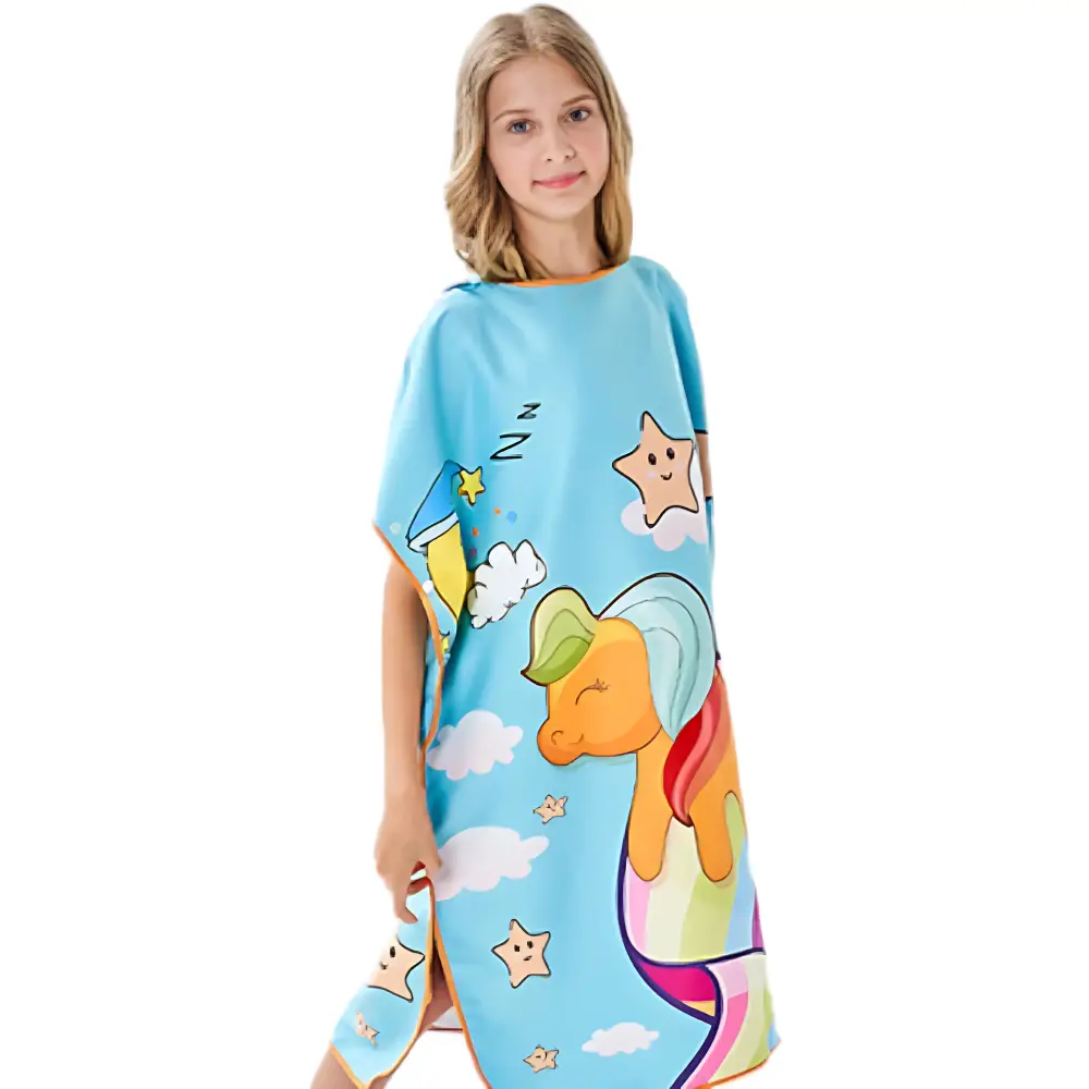 Poncho enfant de bain – Image 4