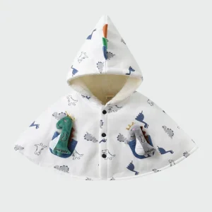 Poncho Enfant Dinosaure