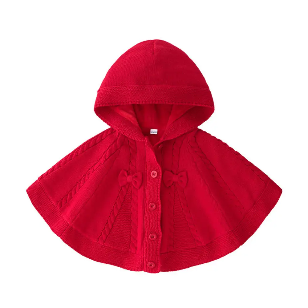 Poncho enfant tricot