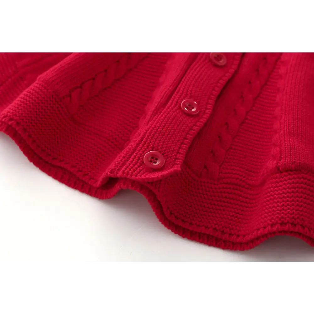 Poncho enfant tricot – Image 8