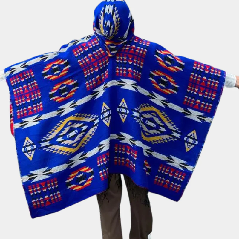 Poncho Ethnique Homme – Image 9