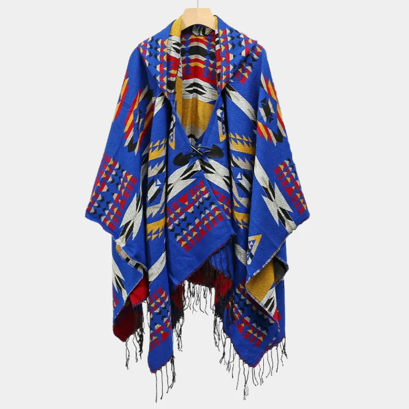 Poncho Ethnique Homme – Image 2