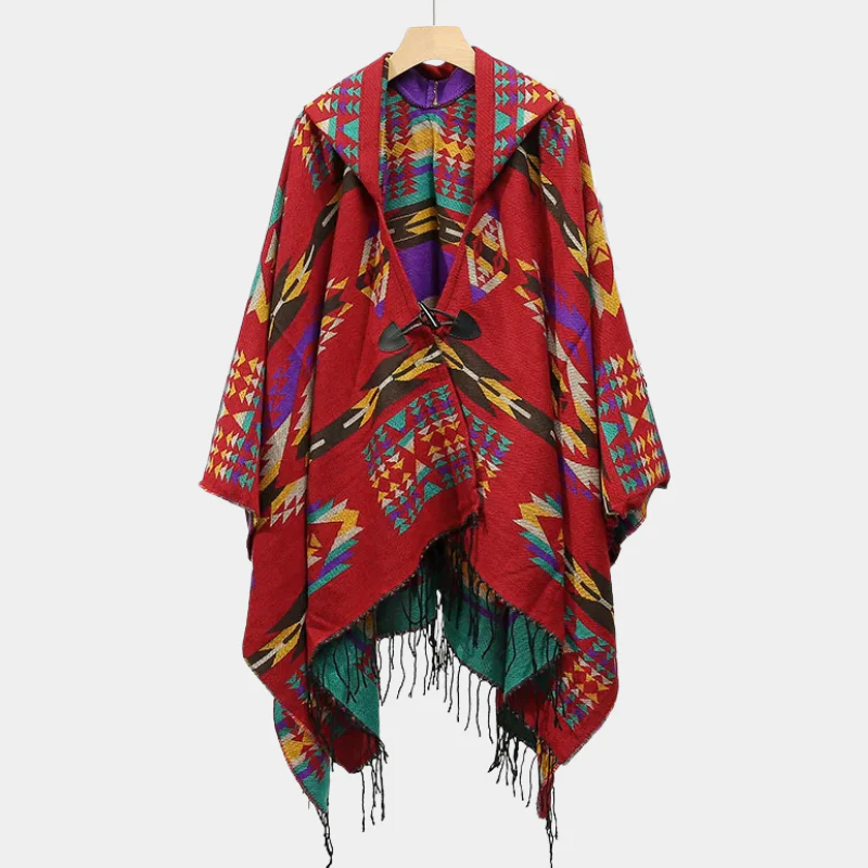 Poncho Ethnique Homme – Image 7