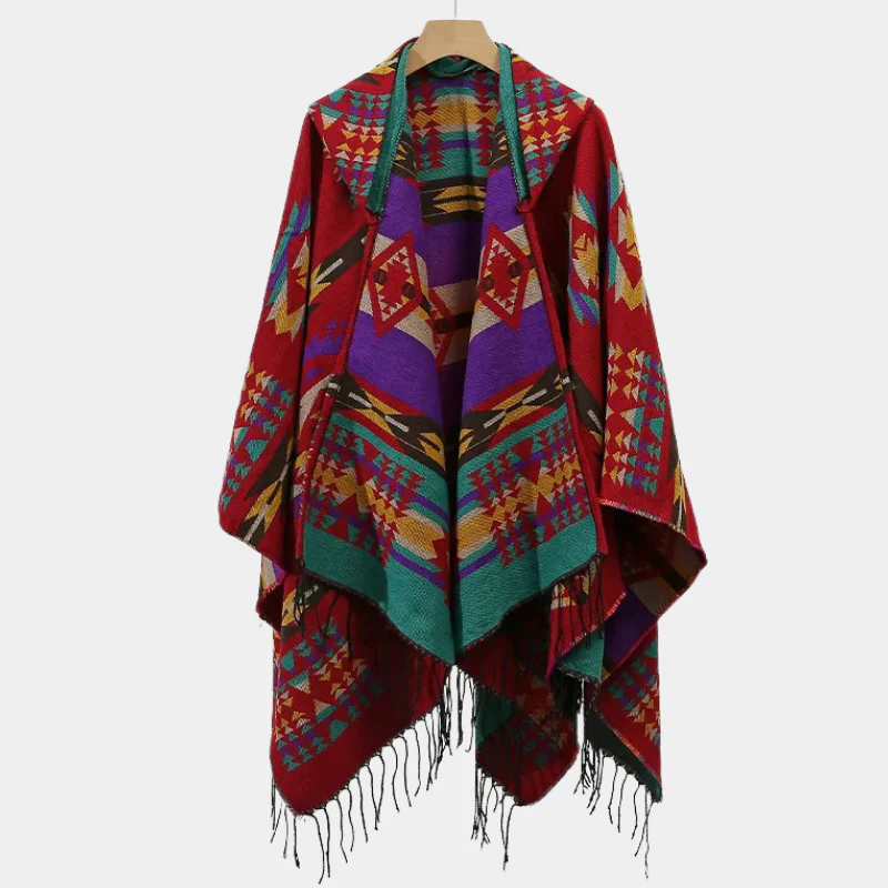 Poncho Ethnique Homme – Image 6