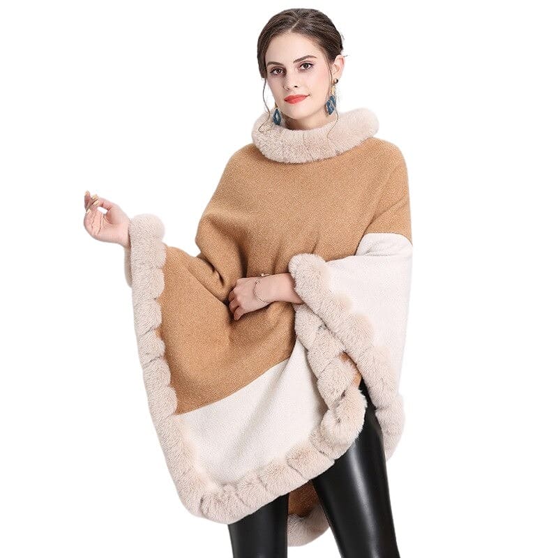 Poncho fausse fourrure – Image 5