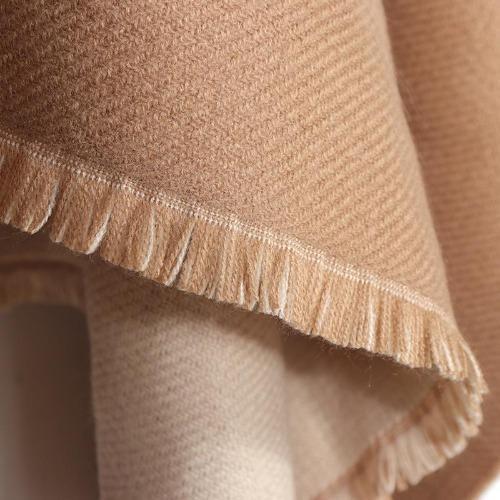 Poncho Bi-ton Femme Cachemire – Image 7