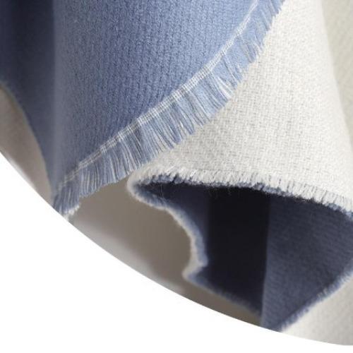 Poncho Bi-ton Femme Cachemire – Image 8