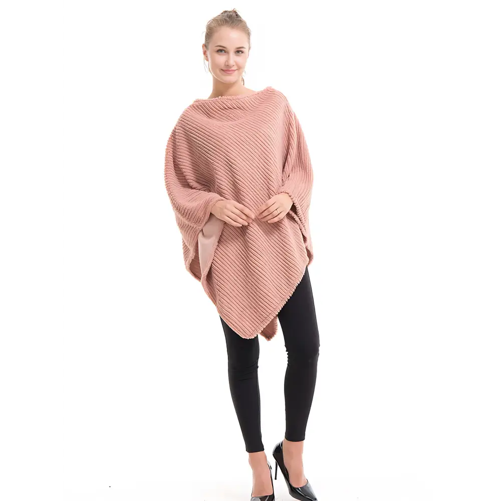 Poncho femme en polaire – Image 5