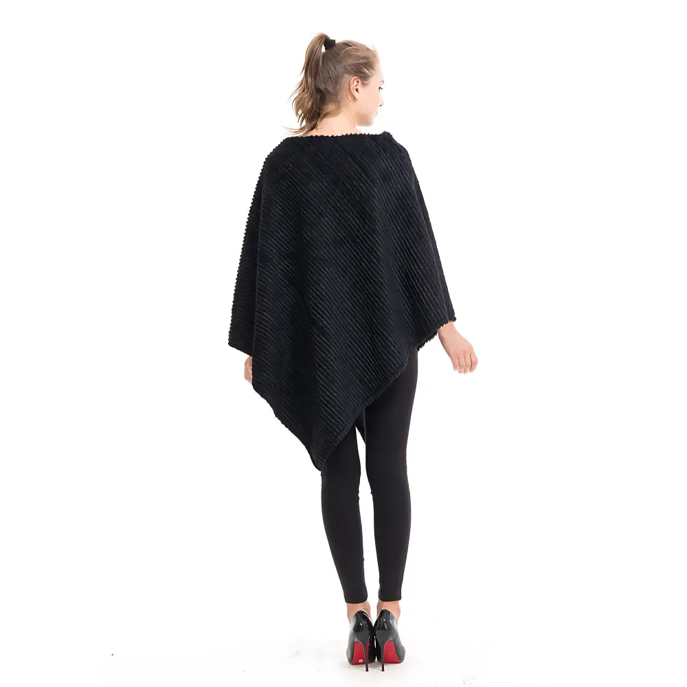 Poncho femme en polaire – Image 8