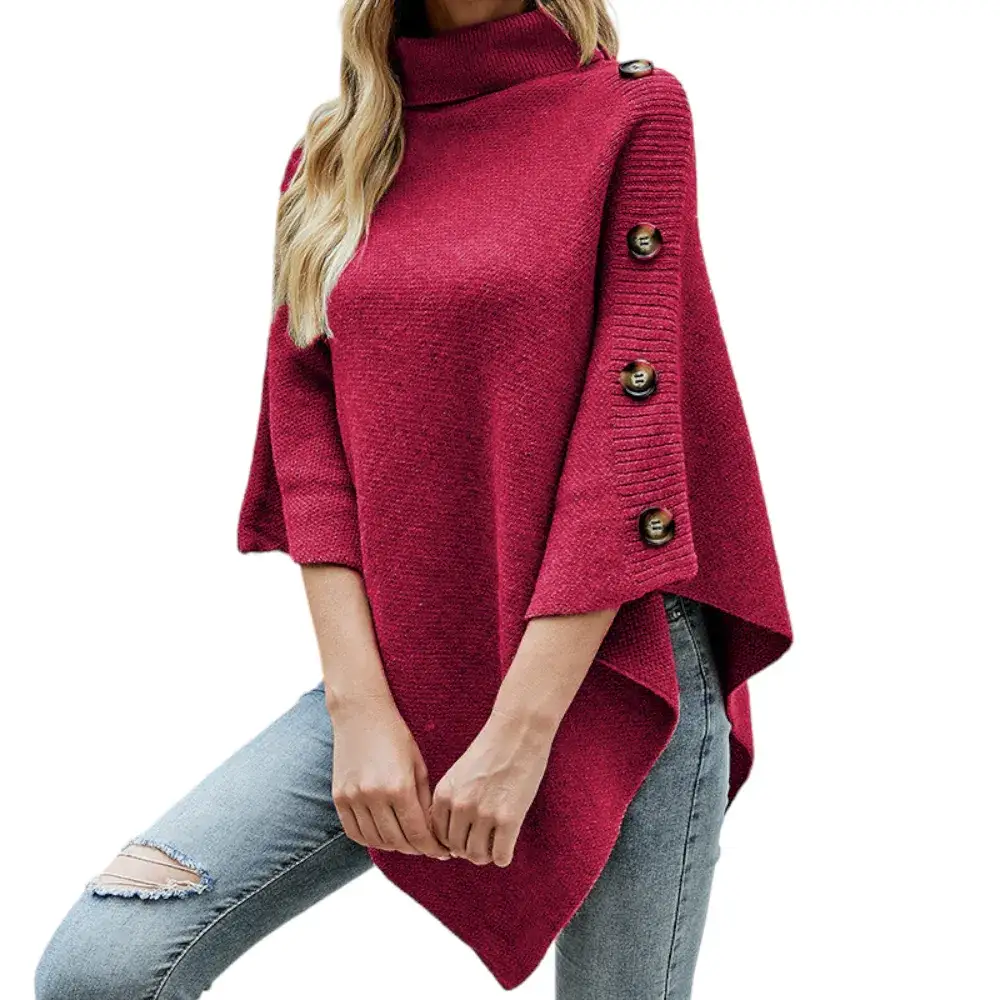 Poncho femme hiver – Image 4