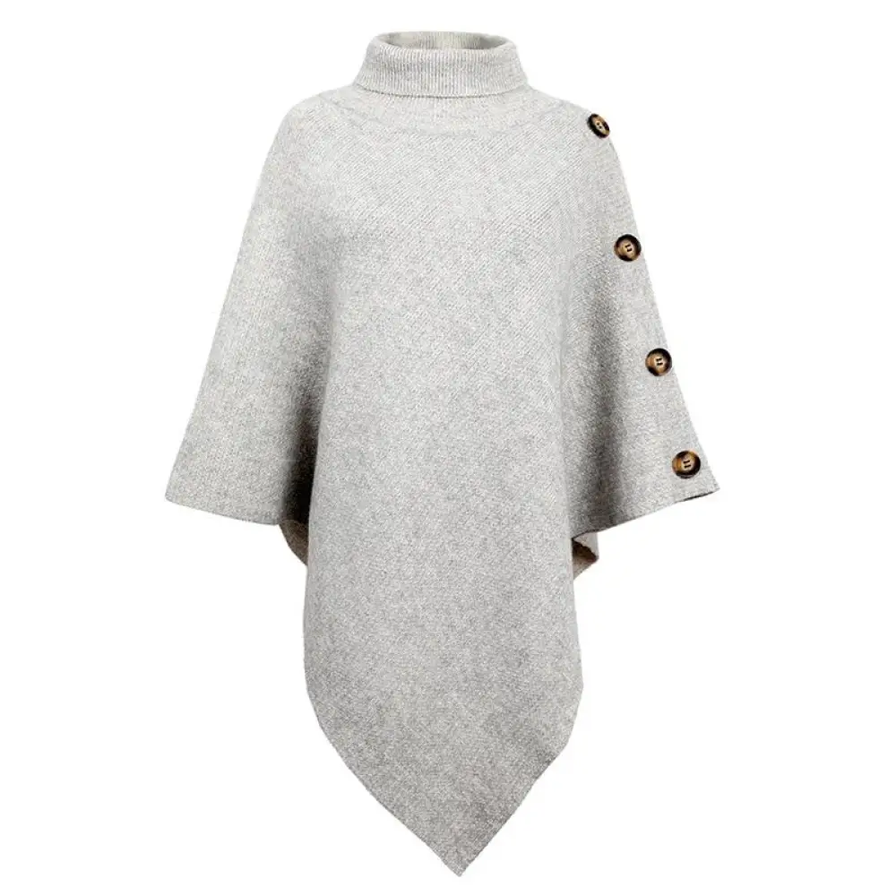 Poncho femme hiver