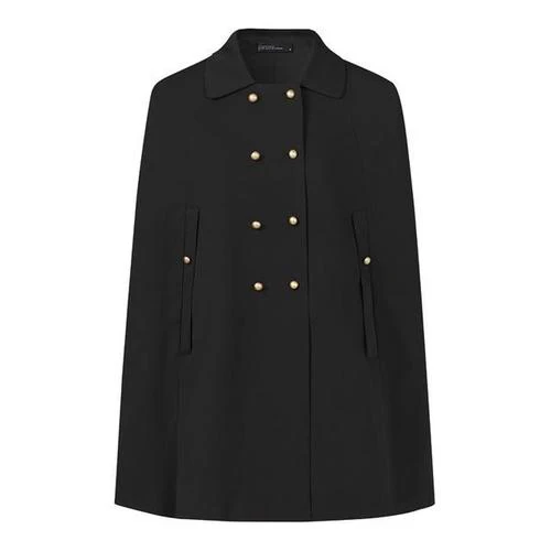 Poncho Manteau-Boutons Femme – Image 5