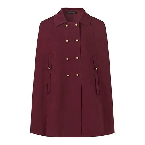 Poncho Manteau-Boutons Femme – Image 3